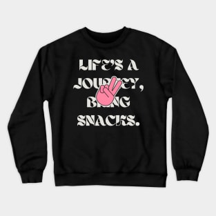 Wanderlust Snacking Crewneck Sweatshirt